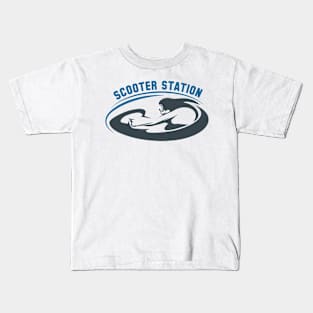 Scooter Diving Club emblem Kids T-Shirt